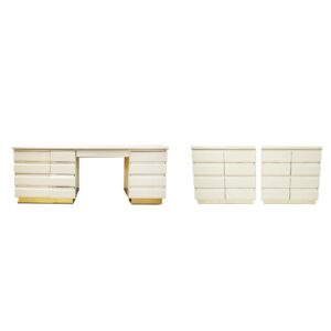 Modern 1980’s Custom Bedroom Set