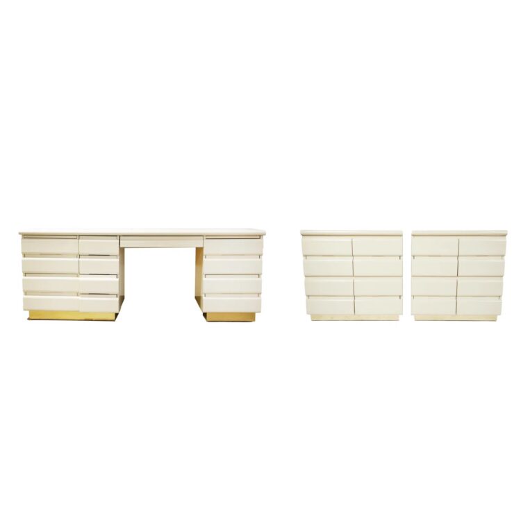 Modern 1980’s Custom Bedroom Set