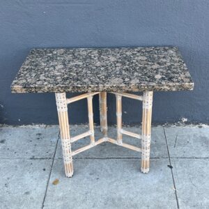 McGuire Rattan Table