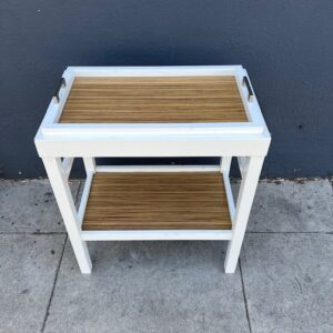 Kitchen Island With Movable Serving Tray Top