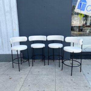 Four Contemporary Bar Stools