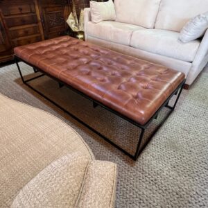 Upholstered Ottoman Sold
