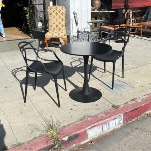 Three Piece Modern Bistro Set Sold