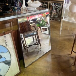 Modern Metal Mirror