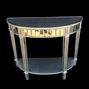 Mirrored Top Console Table
