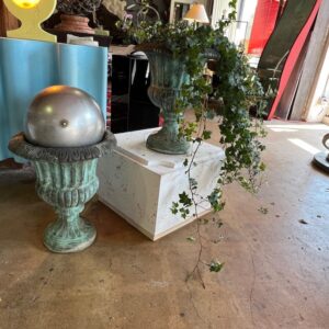 Pair Of Concrete Urns