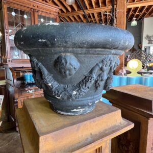 Concrete Painted Planter