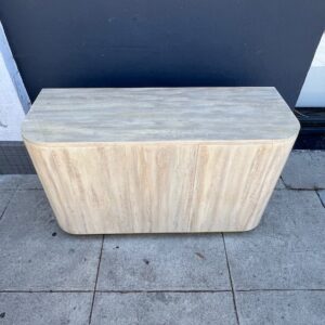 Sally Sirkin Lewis Faux Stone Credenza