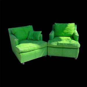 Pair Of Vintage 1970’s Club Chairs