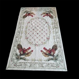 Horchow Rooster Hook Rug
