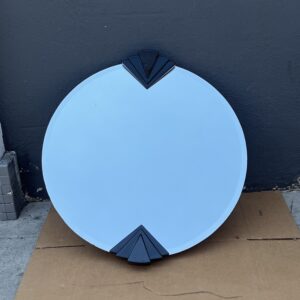 Art Deco Round Mirror