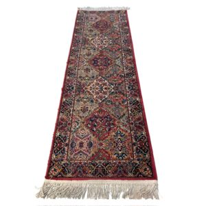 Red and Beige Persian Runner