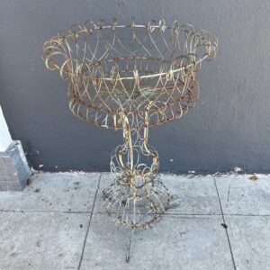 Victorian Style Wire Planter