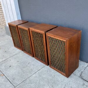 Pair Of Pioneer Speakers Model CS-77A and CS-88A Made In Japan
