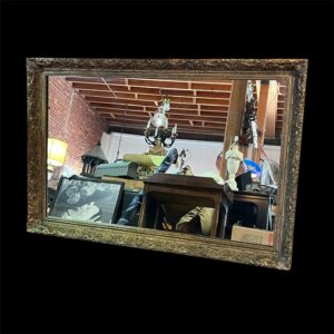 Rare Gilded Gold Wood Framed Mirror