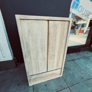 Amish Bleach Hardwood Cabinet
