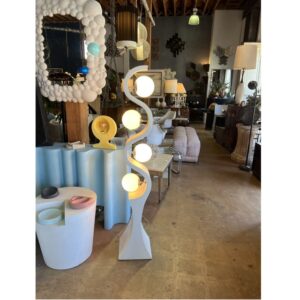 1970’s Jack Haywood Bentwood Floor Lamp