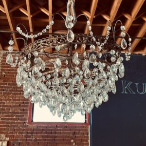 Tiered Crystal Chandelier