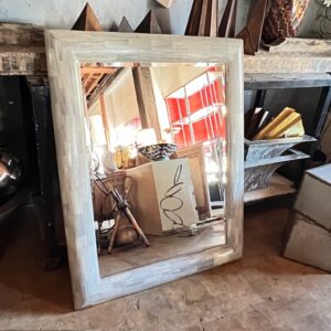 Contemporary Grey Wall Mirror