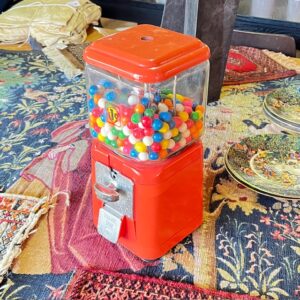 Vintage 1 Cent Acorn Gum Machine