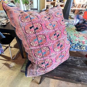 Turkish Rug Throw Pillow