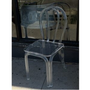 Bent Acrylic Chair