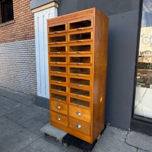 Large Wooden Flat file