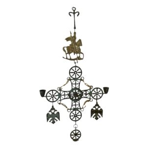 Brass Candle Crest Sony Prop