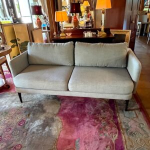 West Elm Gray Upholstered Sofa