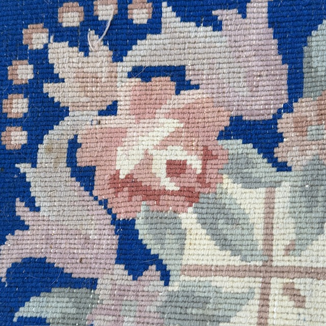 Blue Asian Rug and Throw Rugs - Image 11