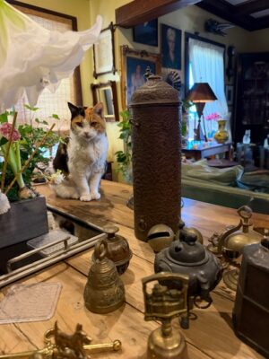 Japan Copper Embossed Container