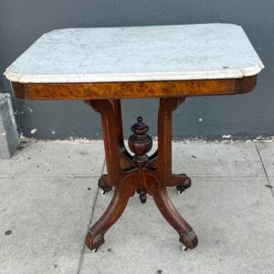 Victorian Marble Lamp Table