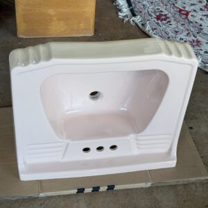 1953 Vintage Crane Pink Sink