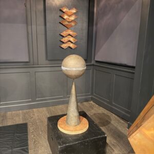 Larry Lubow’s “The End or A New Beginning” Bronze Sculpture