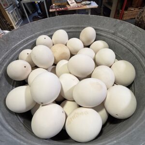 Get ready for Easter Sunday Decorate Your Own Ceramic Eggs