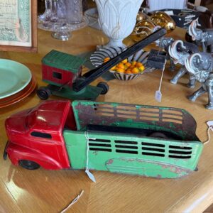 Vintage 1920’s and 1930’s Press Steel Toy Trucks