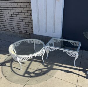 Outdoor Patio Round and Rectangle Tables