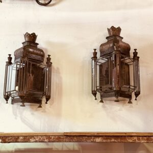 Pair Of Large Wall Mount Candelabra’s