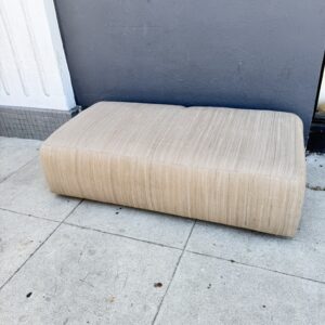 Woven Upholstered Bench
