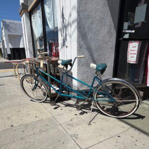 1969 Schwinn “Twinn” tandem bicycle in Sky Blue