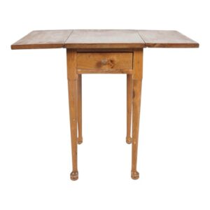 English Style Drop Leaf Side Table