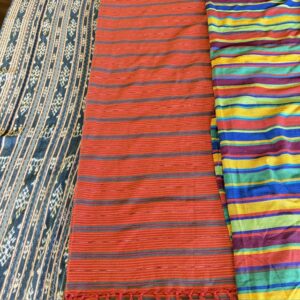 Three Vintage Guatemalan Hand Woven Cloth