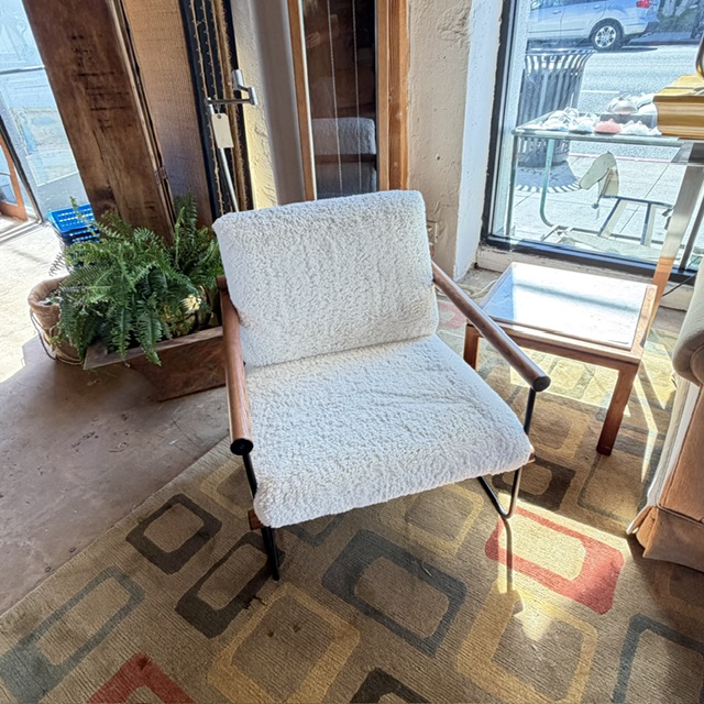Ross Chair West Elm Modern Lounge Chair - Image 4