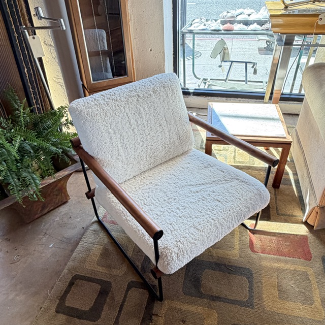 Ross Chair West Elm Modern Lounge Chair - Image 3