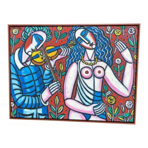 1994 Tibor Jankay Original Oil On Canvas