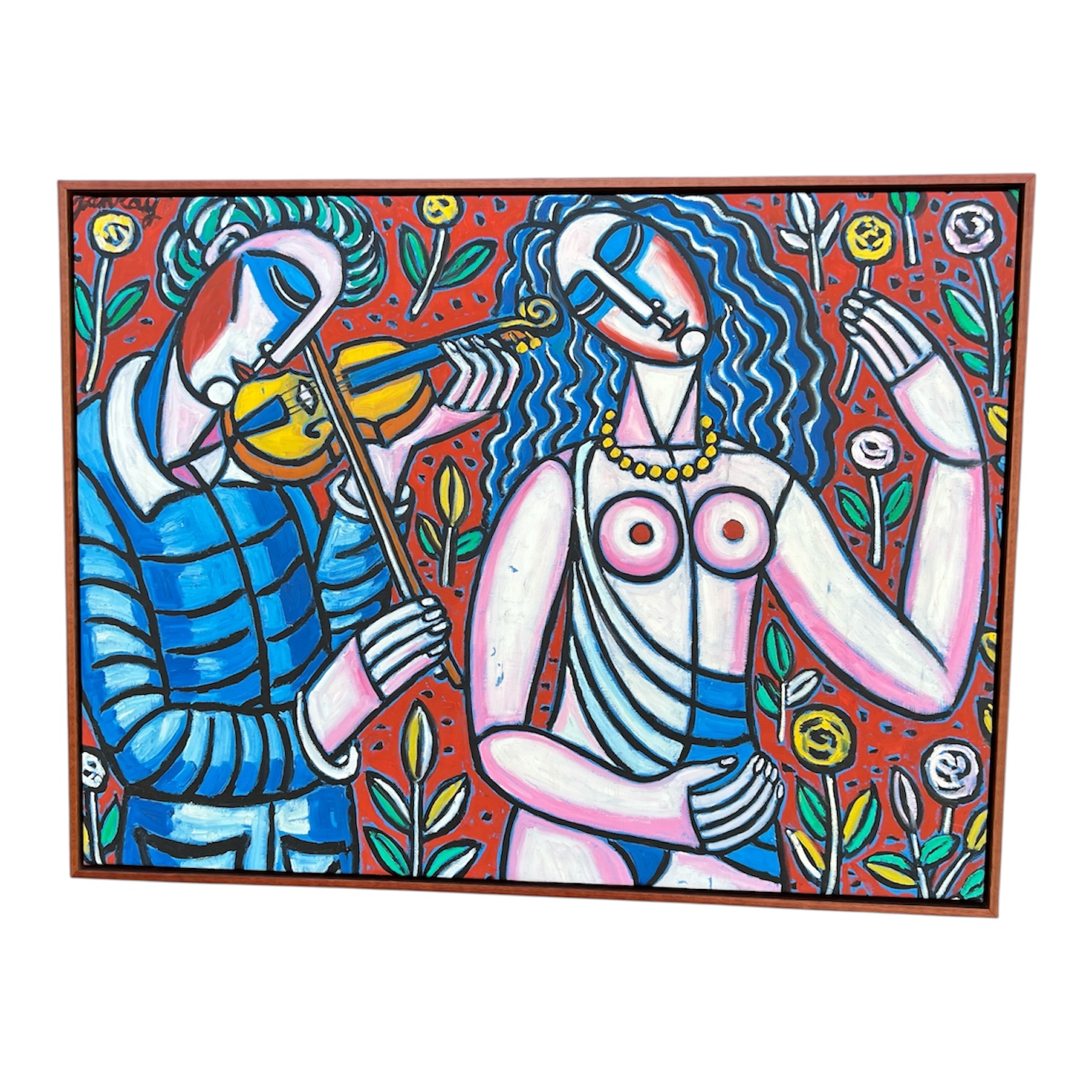 1994 Tibor Jankay Original Oil On Canvas