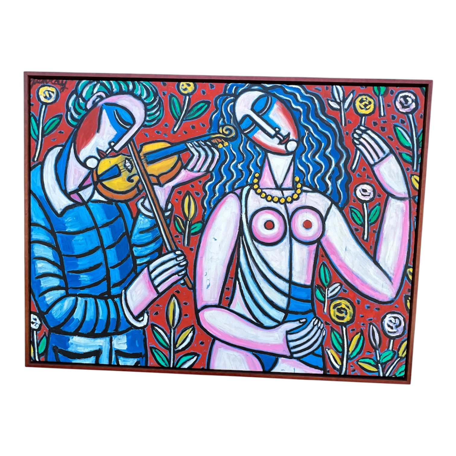 1994 Tibor Jankay Original Oil On Canvas - Image 5