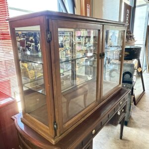 Antique Curiosity Cabinet
