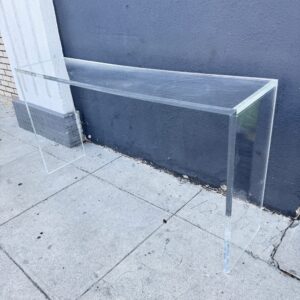 Modern Acrylic Console Table