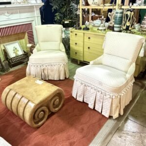 Pair Of Slipper Chairs
